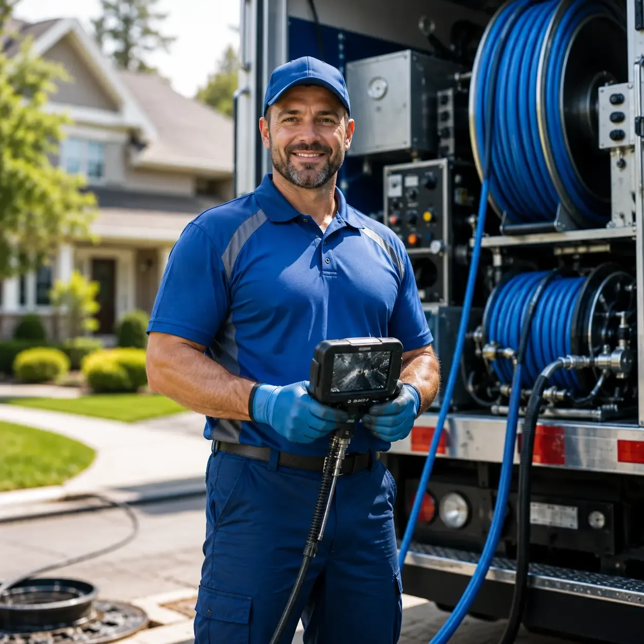 Local outdoor drain cleaning specialists in Edna, TX